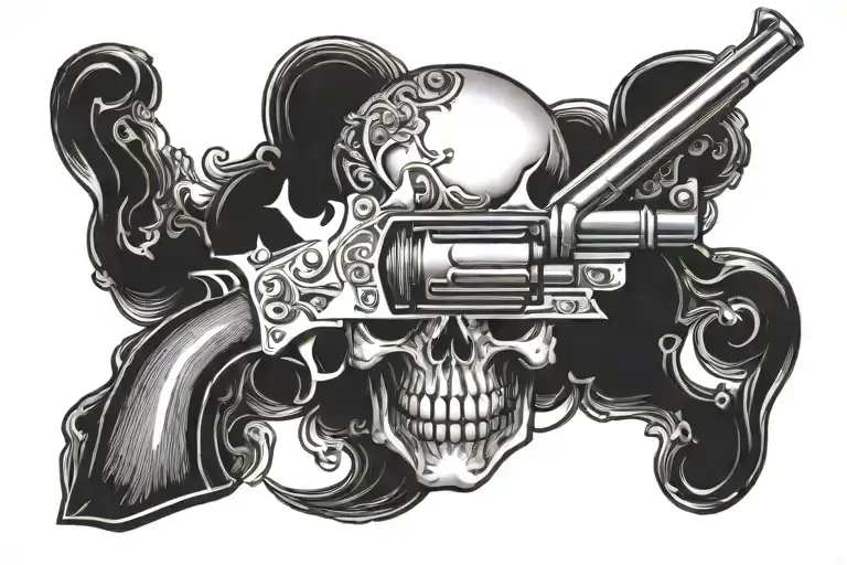 Skull And Revolver