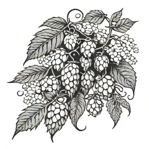Incorporate Hop Vines And Barley Grains And Water And Yeast Molecules