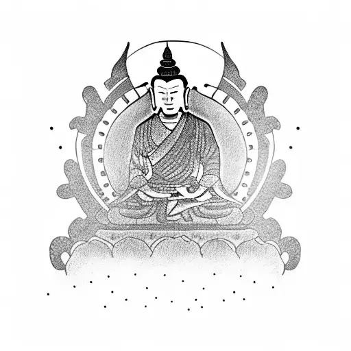 Samurai Buddha Pagode