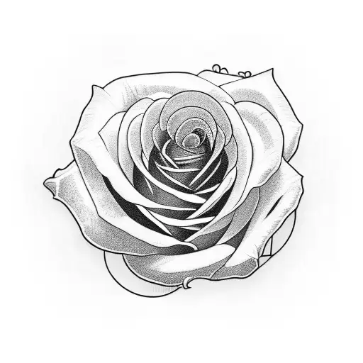 Rose Made By Hundred Dollars