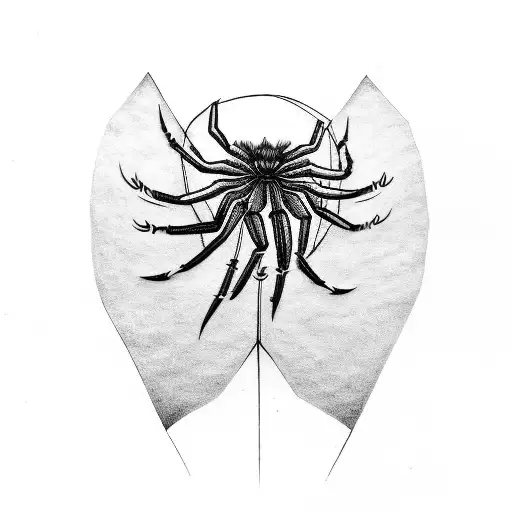 Taurus With Spider Lily