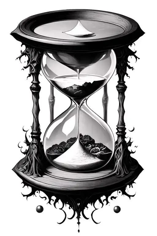 Hourglass Heaven Hell