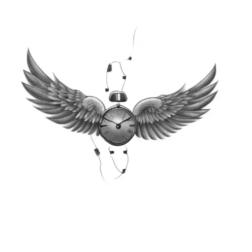 A Clock With Wings