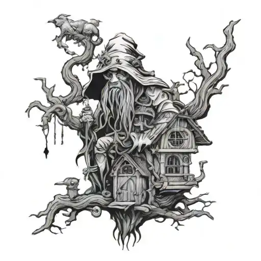 Baba Yaga Witch Creepy
