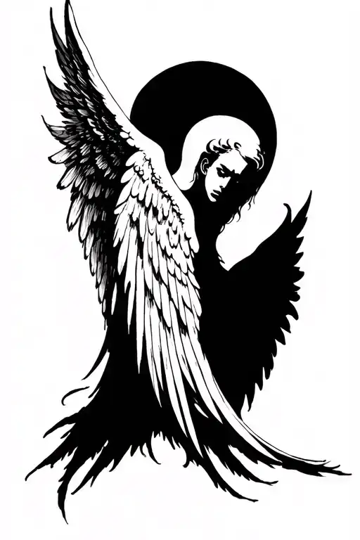 Evil Nirvana Angel Wings