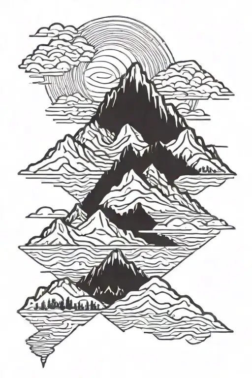 Mountain With Names Kyle Matt Conor