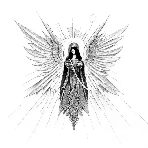 Guardian Angel Tattoo