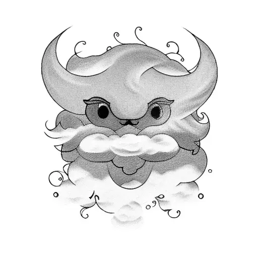 Cloud With A Lighting