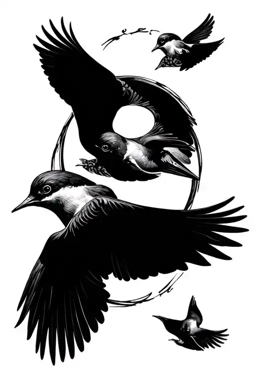 Three Swallows Circle