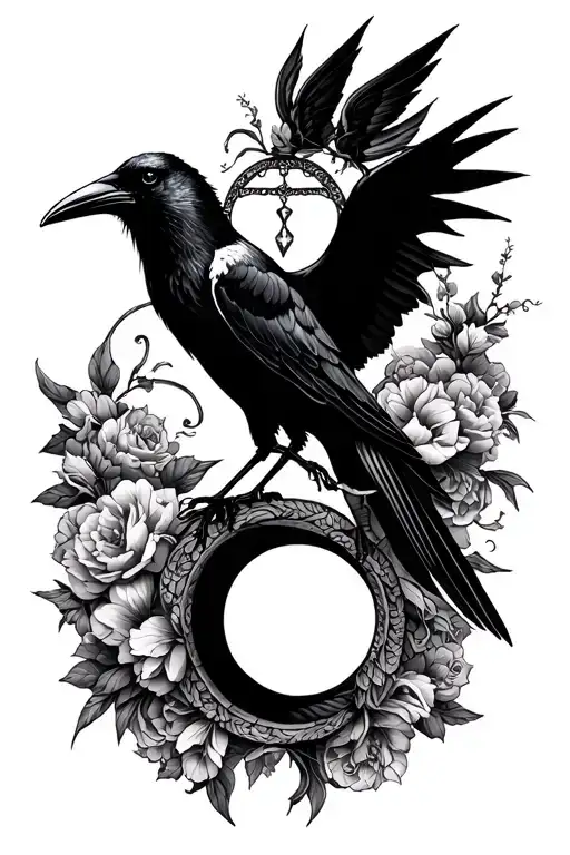 Raven Libra And Venus Sign Intertwined