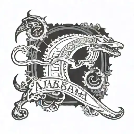 Alabama Crimson Tide And Gates Of Heaven Gates