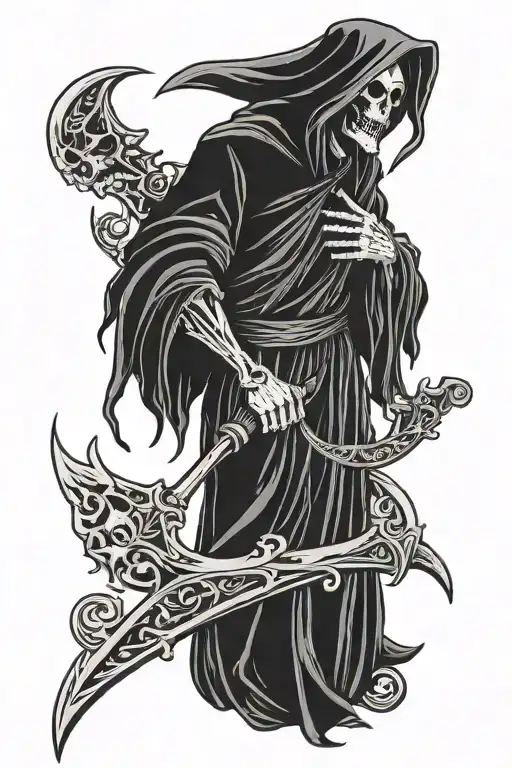 Grim Reaper Standing