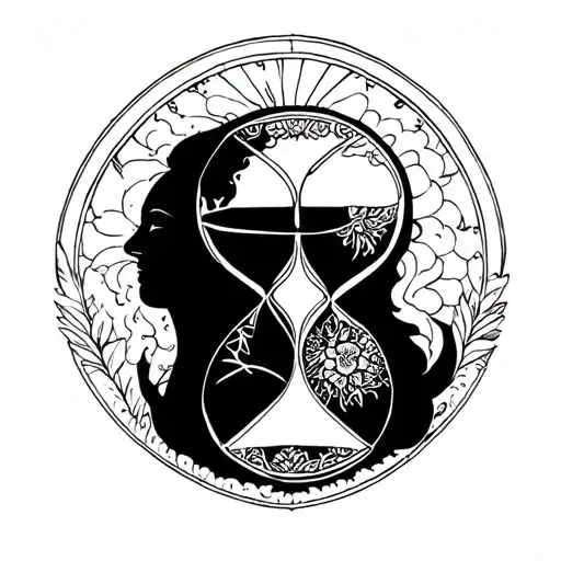Gemini And Faith Hourglass Combined
