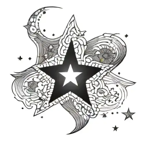 A Little Tiny Star By The Left Eye