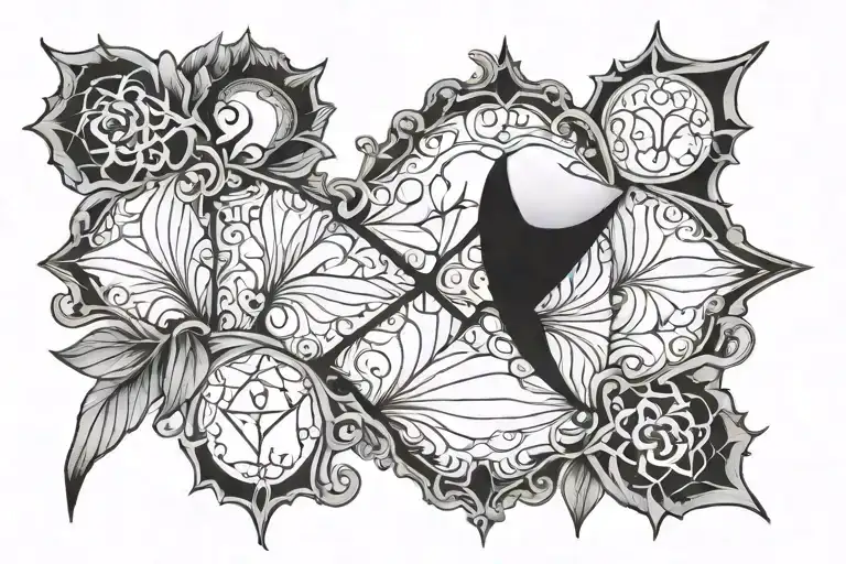 Horizontal Hourglass Sternum