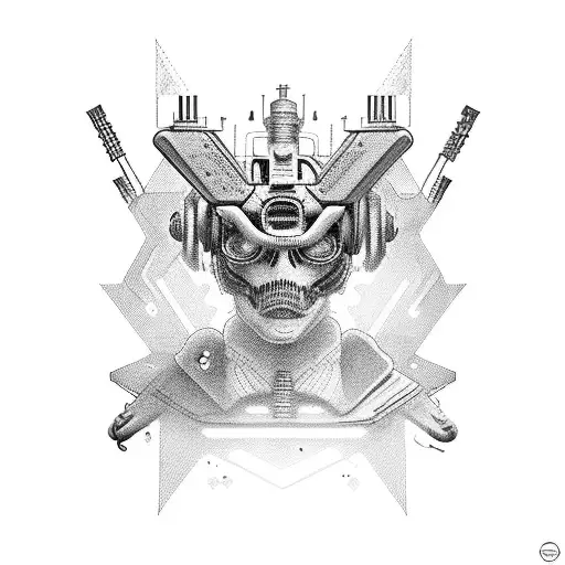 Cyberpunk Egipt Chacal