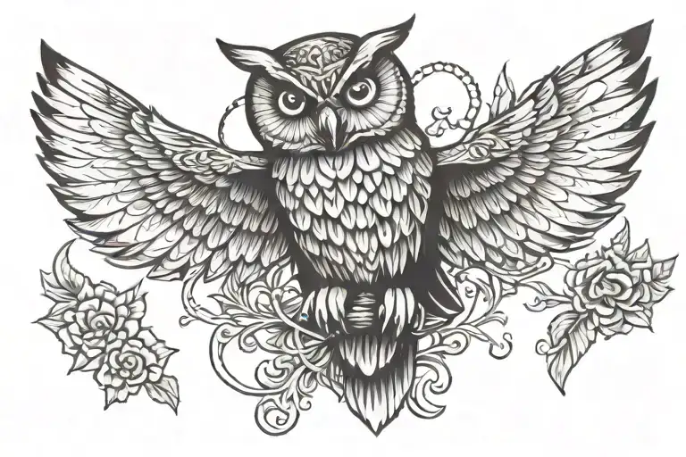 Owl And Jewerly