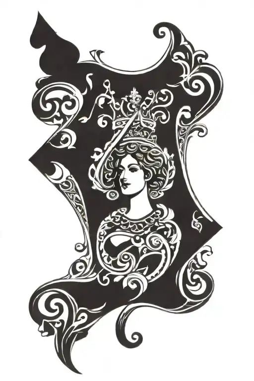 Qos Queen Of Spades Symbol