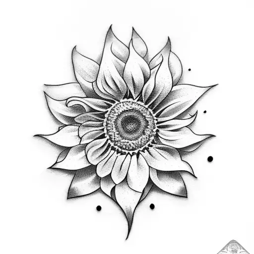 Sunflower With Movement