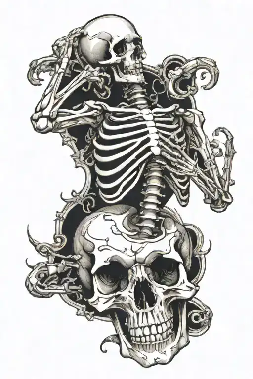 Skeleton Without Spine