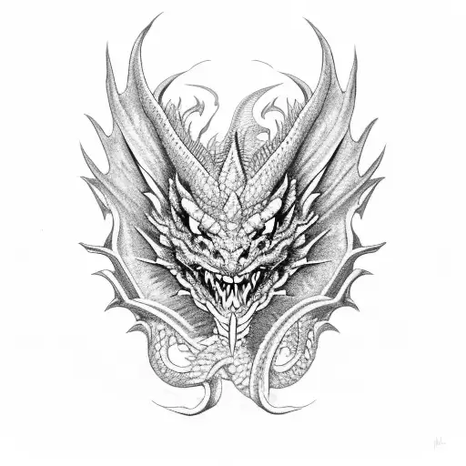 Dragon With Chains Unique