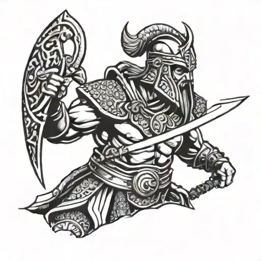Vikings Spartan Warrior
