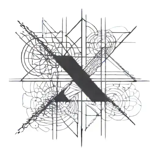 4 Lines Beside Eacother And 1 Line Across The 4 Lines