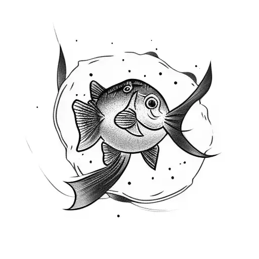 A Minimalistic Eat The Rich Fish