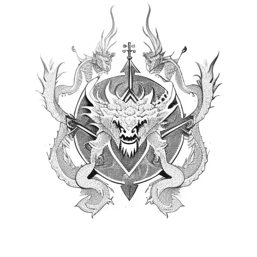 Saint Jorge Killing The Dragon