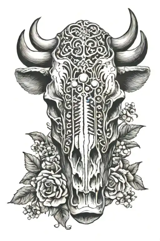 Rushton Toy Cow Skull