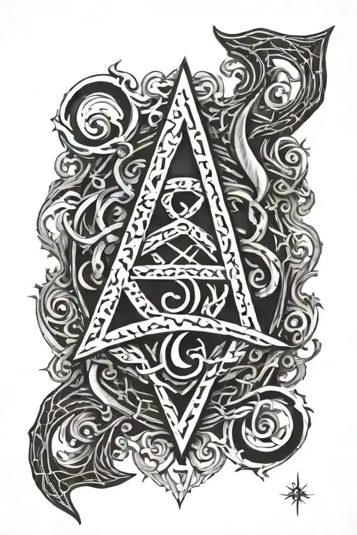 Gandalf Rune Symbolizing Strength