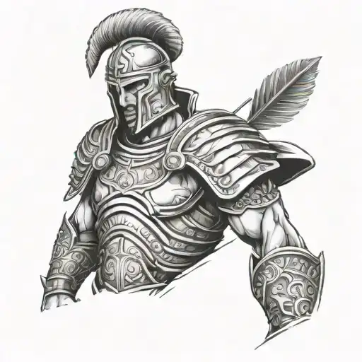 Roman Warrior Full Body