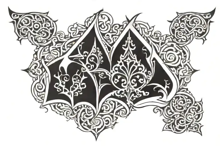 Gothic Pattern Chest