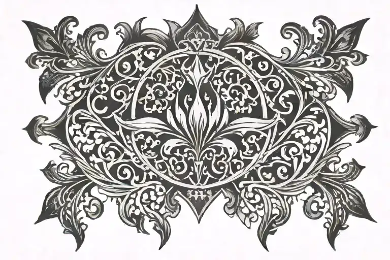 Gothic Pattern Chest