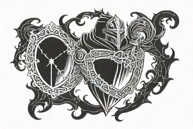 Gothic Dark Souls Chest