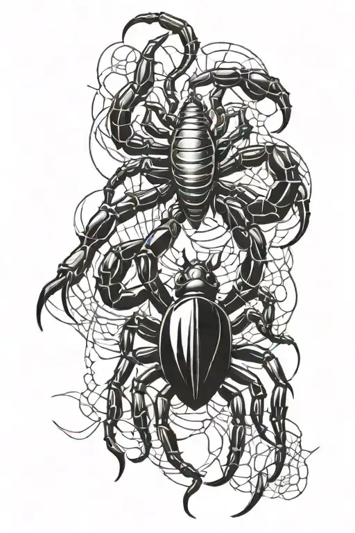 Scorpion And Spider