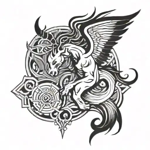 A Mythical Creature Inspired By Hip Hop Music