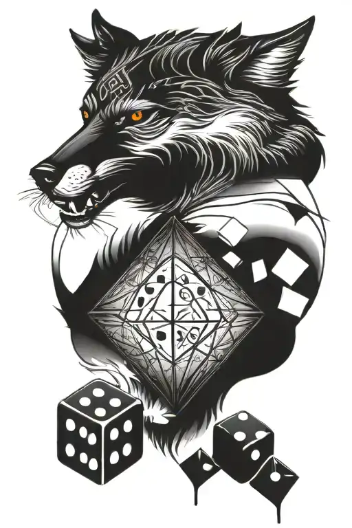 Wolf And Dice