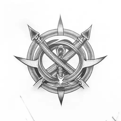 Infinity Symbol With Anchor