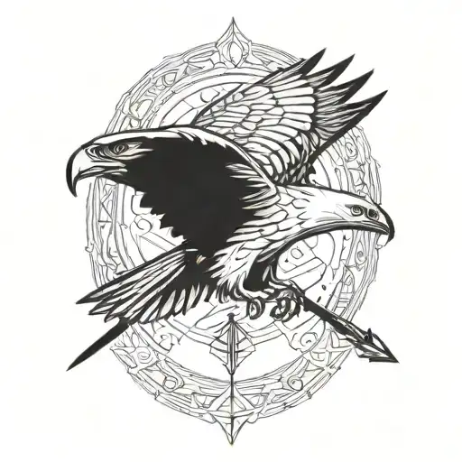 Eagle And Arrow Piercing