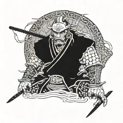 Metsuki Sutemi And Samurai