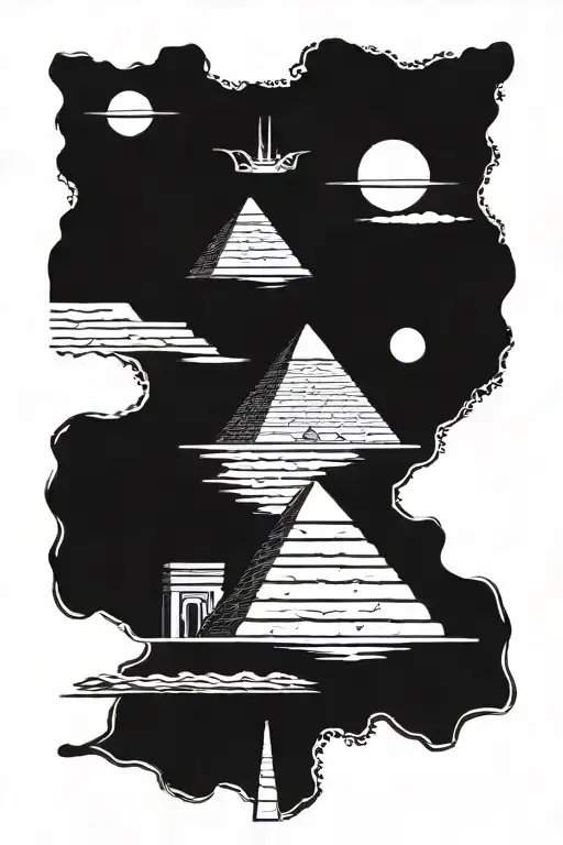 Sequence Of Important Buildings From The Egyptian Empire To The Present Day