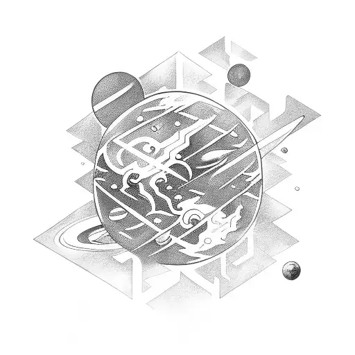 Space Tattoo With Dota 2 Reference