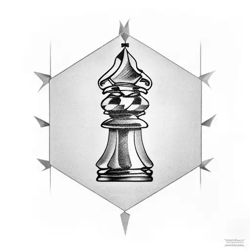 5 Chess Pieces On Forearm