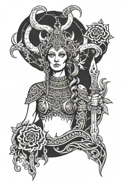 Hel Nordic Godess Of Death