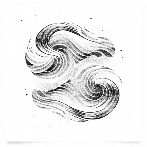 Ocean Wave That Looks Like Wood Grain Shoulder