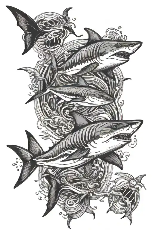 Shark And Sea Theme