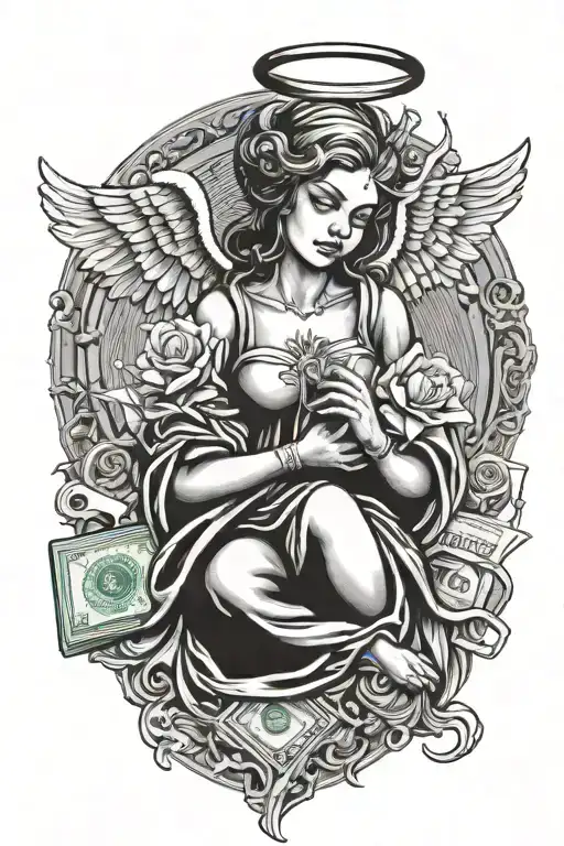 Money Gangsta Angel Holding