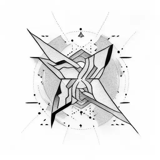 Two Lines Shooting Star 21