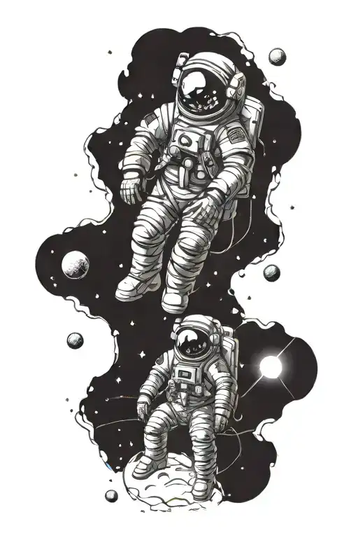 Astronaut In Space